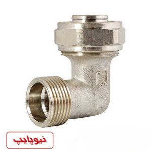 زانو 90 درجه روپیچ کوپلی نیوپایپ