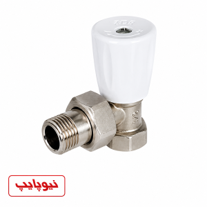 شیر رادیاتوری ورودی خروجی نیوپایپ