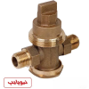 شیر قطع و وصل دوسر روپیچ تمام برنز نیوپایپ