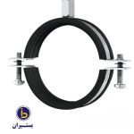 بست دو پیچ با عایق EPDM بستیران