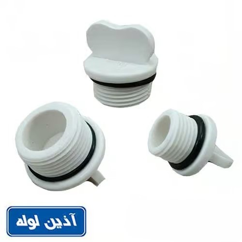 درپوش پایه کوتاه پلاستیکی اورینگ آذین درپوش پایه کوتاه پلاستیکی اورینگ دار پلی پروپیلن آذین - Image 1
