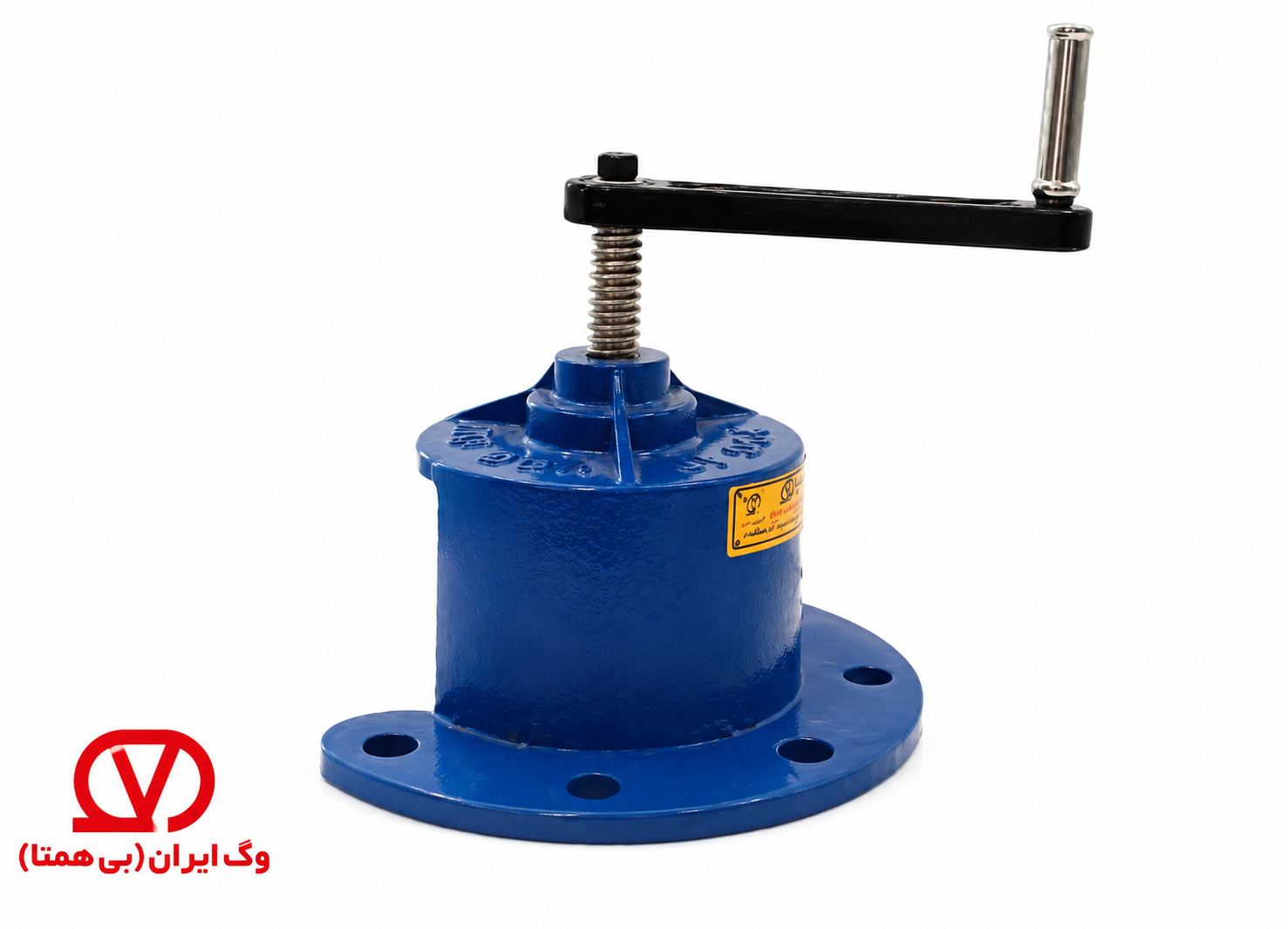شیر ته خط فلنجدار (هندلی) وگ ایران شیر ته خط فلنجدار (هندلی) (PN16) وگ ایران - Image 1