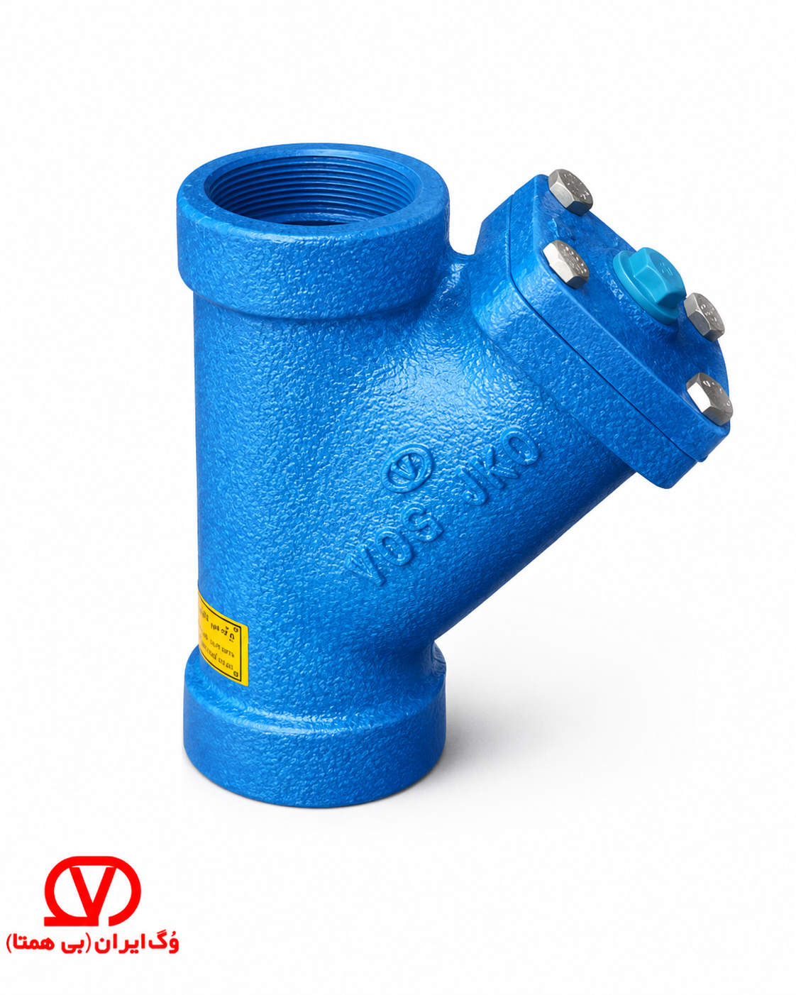 شیر صافی دنده ای وگ ایران شیر صافی دنده ای GATE VALVE (PN16) وگ ایران - Image 1