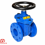 شیر فلکه کشویی زبانه فلزی GATE VALVE (PN10) وگ ایران