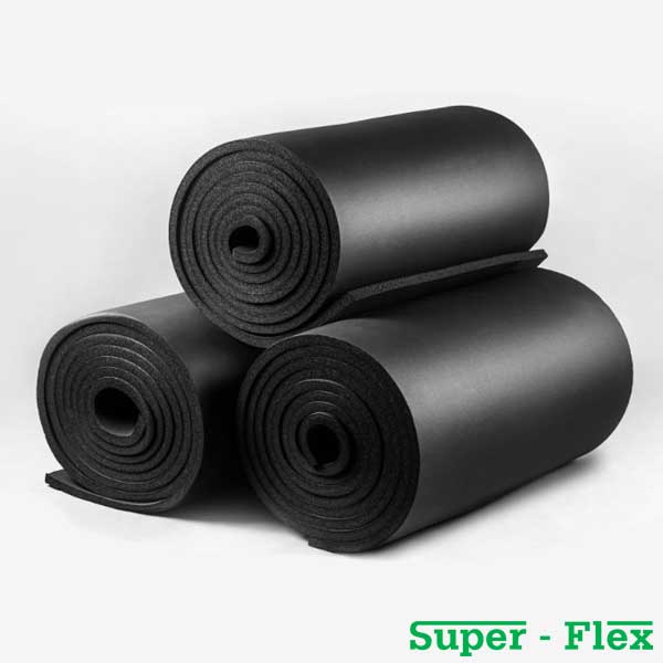 عایق-الاستومری-رولی-سوپرفلکس عایق الاستومری رولی SUPER-FLEX - Image 1